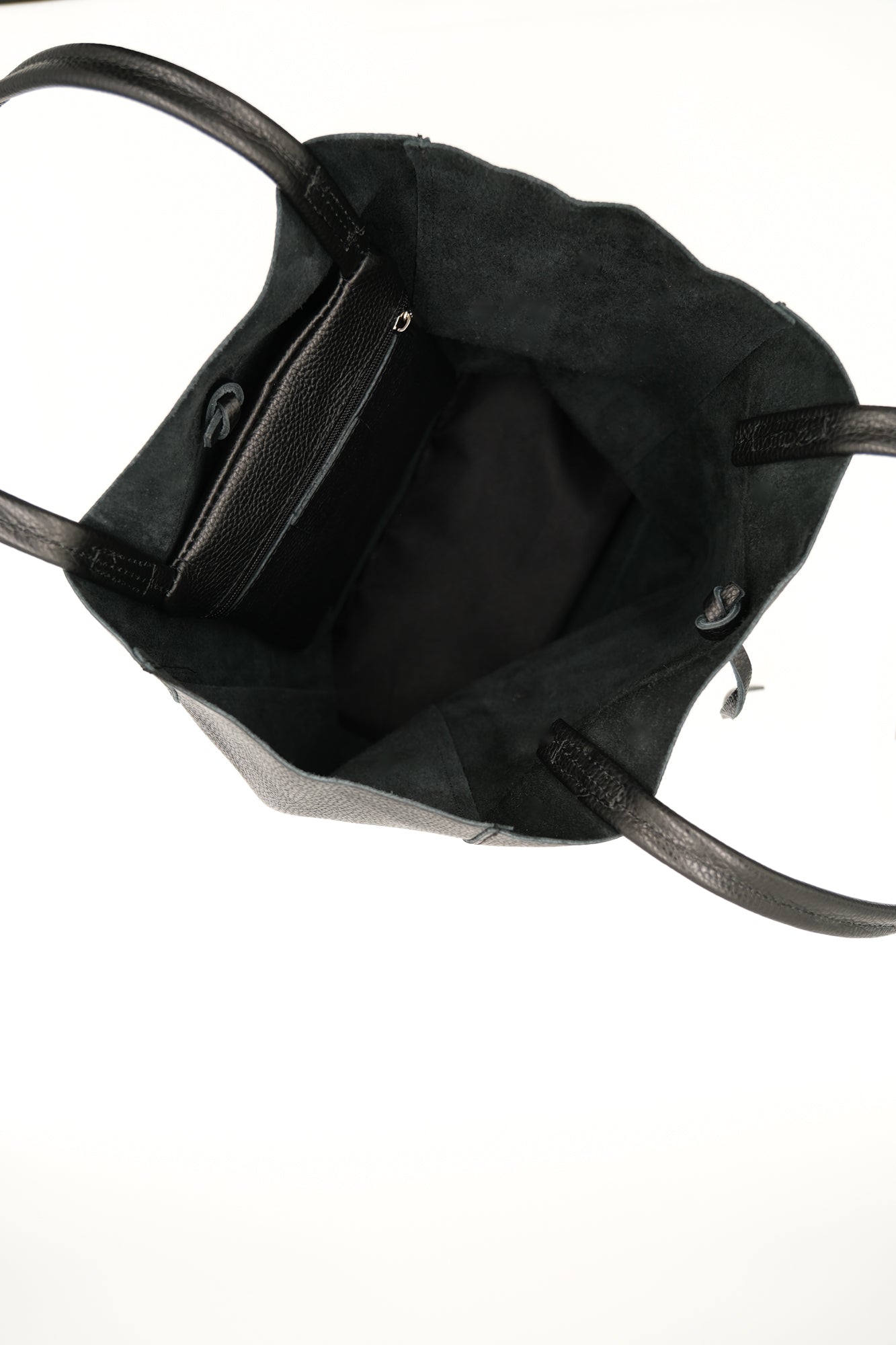 DaneHolstein Leather Tote Bag Black