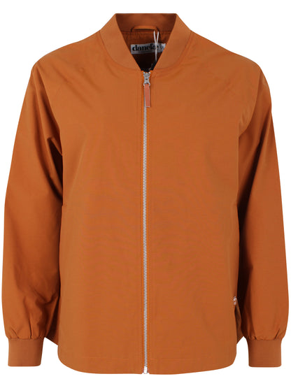 Smart kort jakke i gylden nuance til kvinder-7