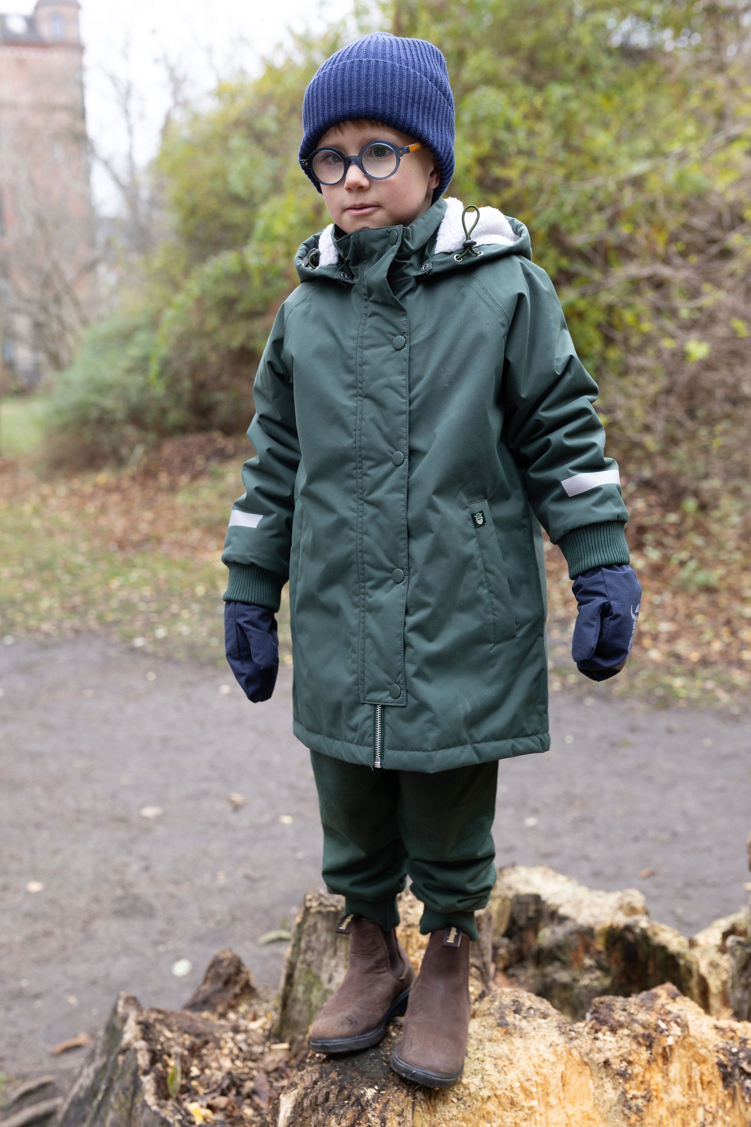 Danasbjoern Winter Parka Dk Forrest ERIK (REFLECTIVE)