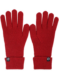 Danellie Wool Mittens Dk Red