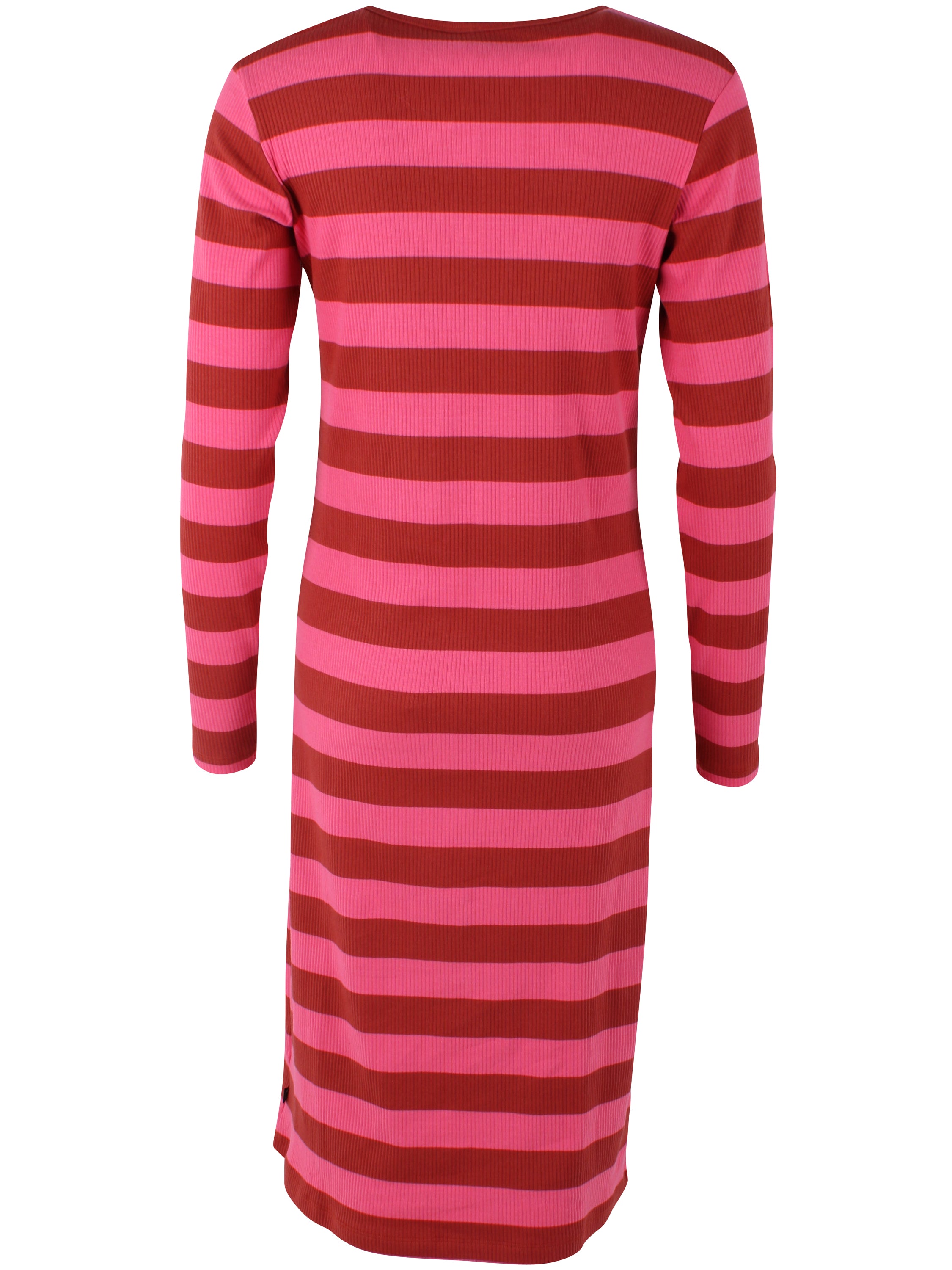 Danicon LS Ribbing Dresss Chili/Soft Cherry