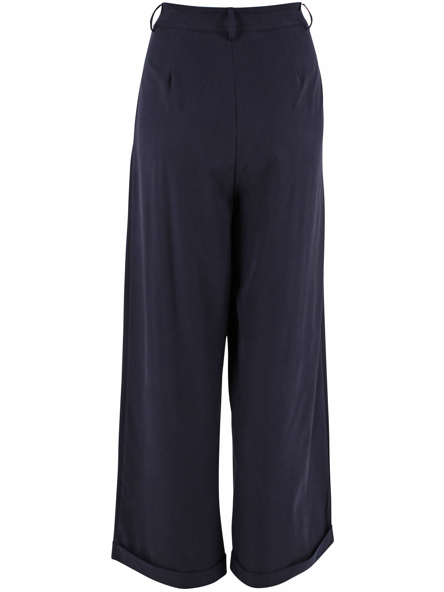 Danowl Smooth Viscose Pants Dark Navy
