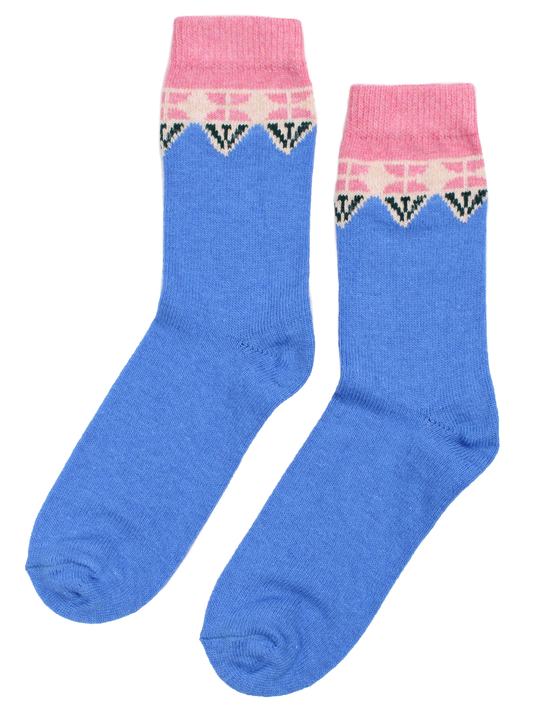 Danalvhild Cashmere Socks Navy Flower
