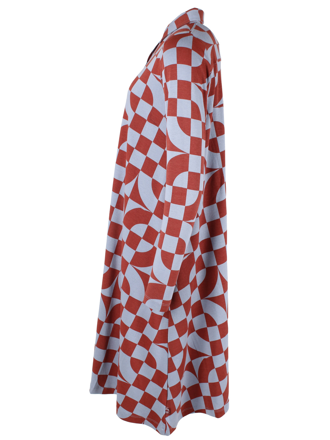Dananemone Interlock Dress Lt Blue Grey CHECKITOUT