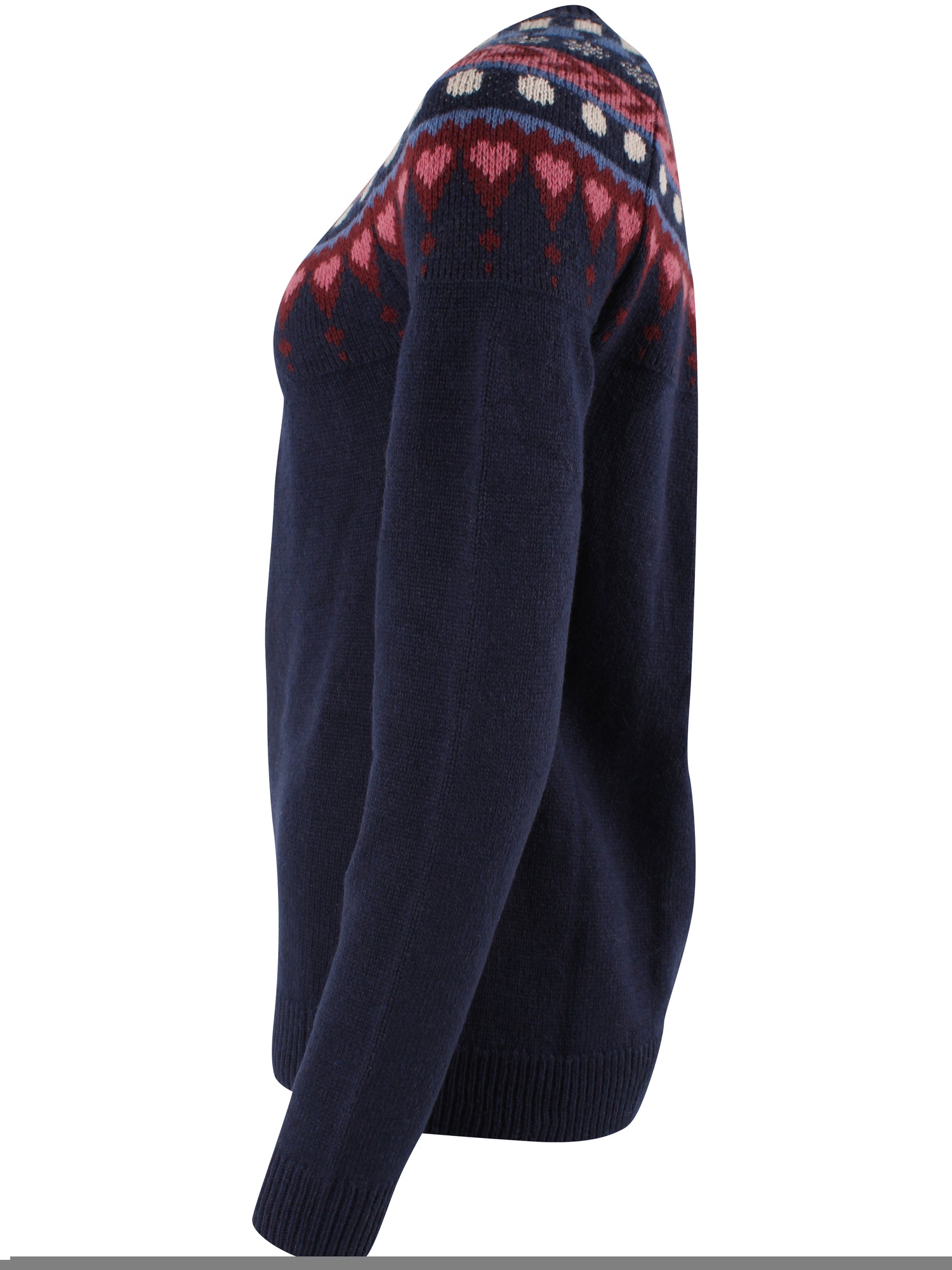 Dananne Wool Sweater Dark Navy HEART