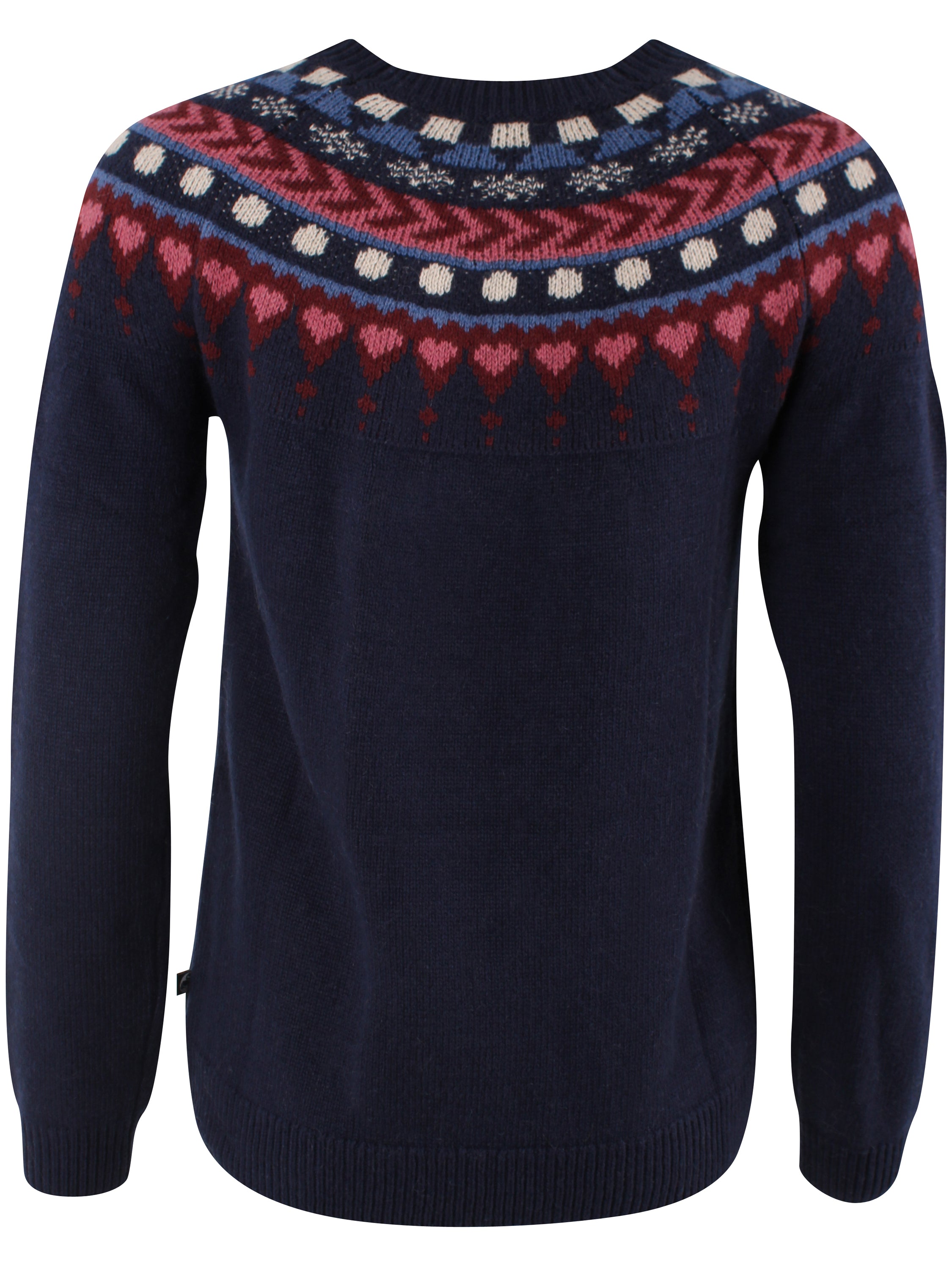 Dananne Wool Sweater Dark Navy HEART