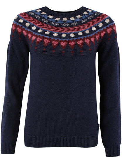 Dananne Wool Sweater Dark Navy HEART