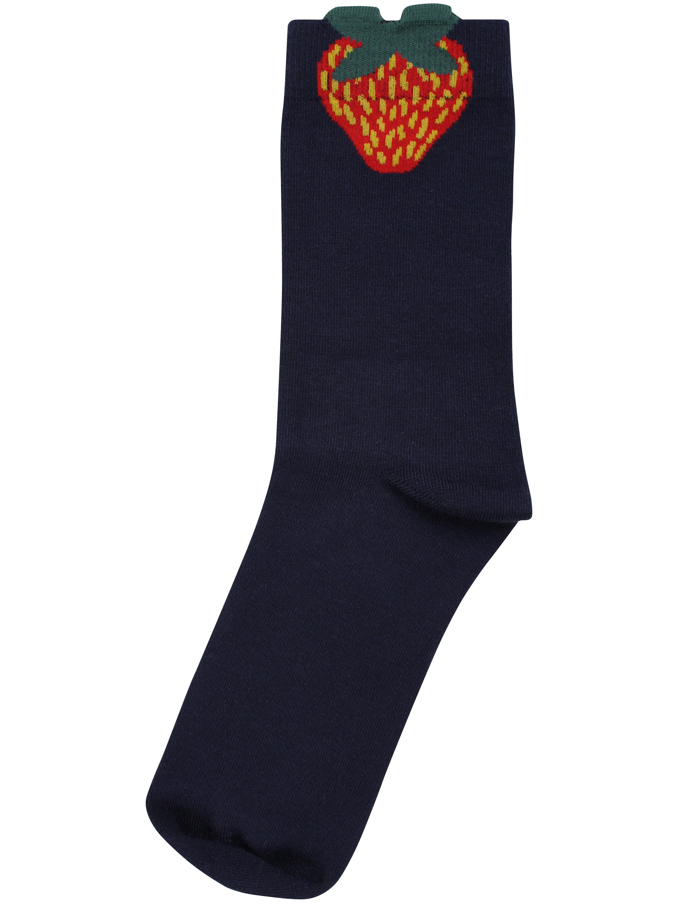 Dane3D Ladies Socks Dark Navy STRAWBS