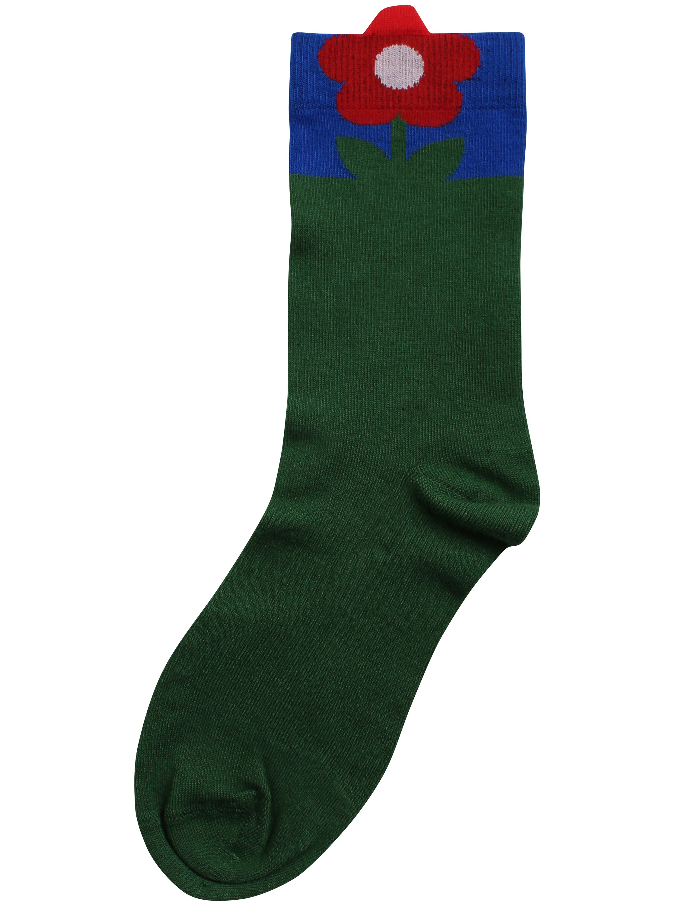 Dane3D Ladies Socks Warm Green DAISY