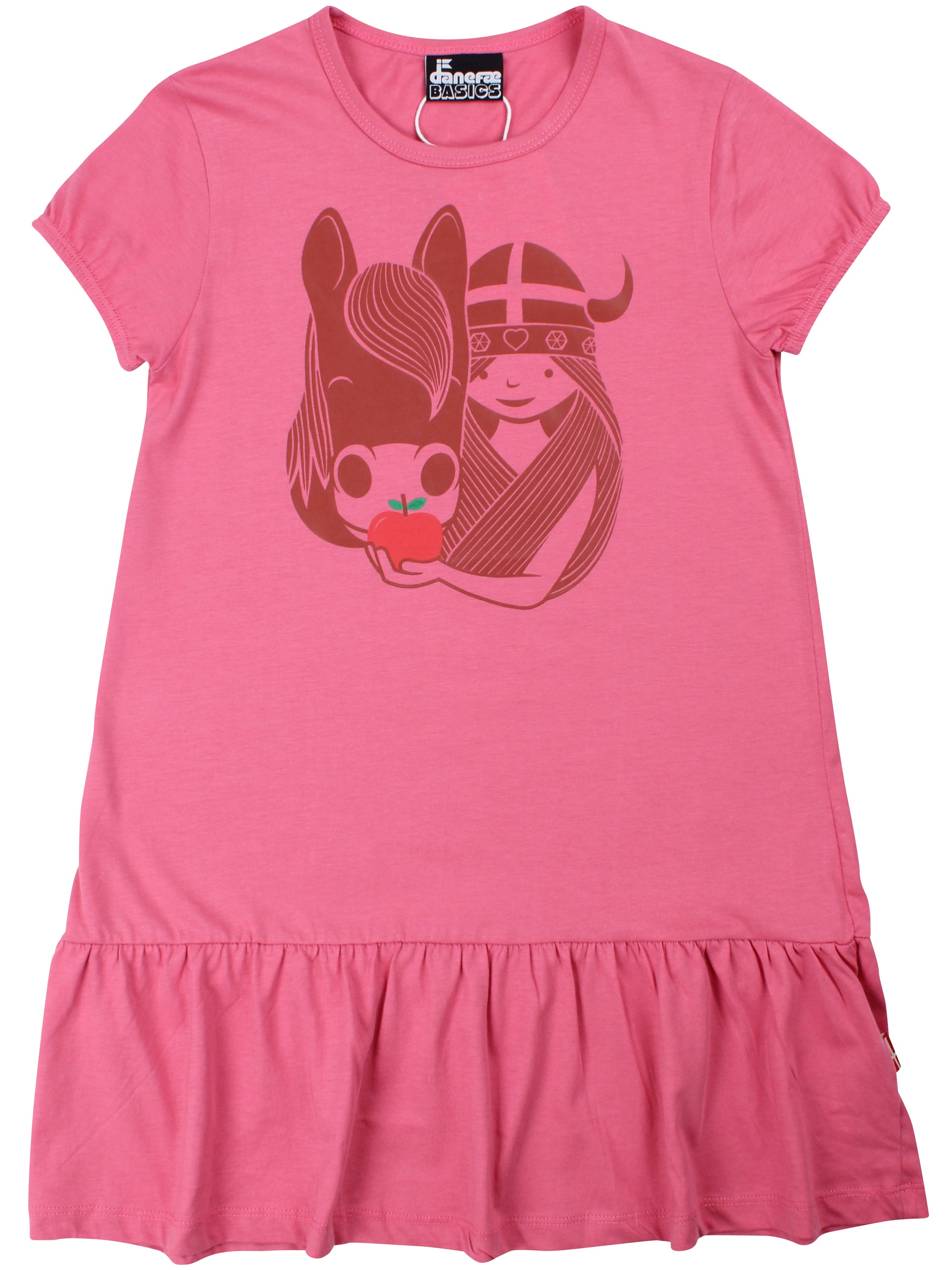 Danebasic Banana Dress Soft Cherry IDUNN