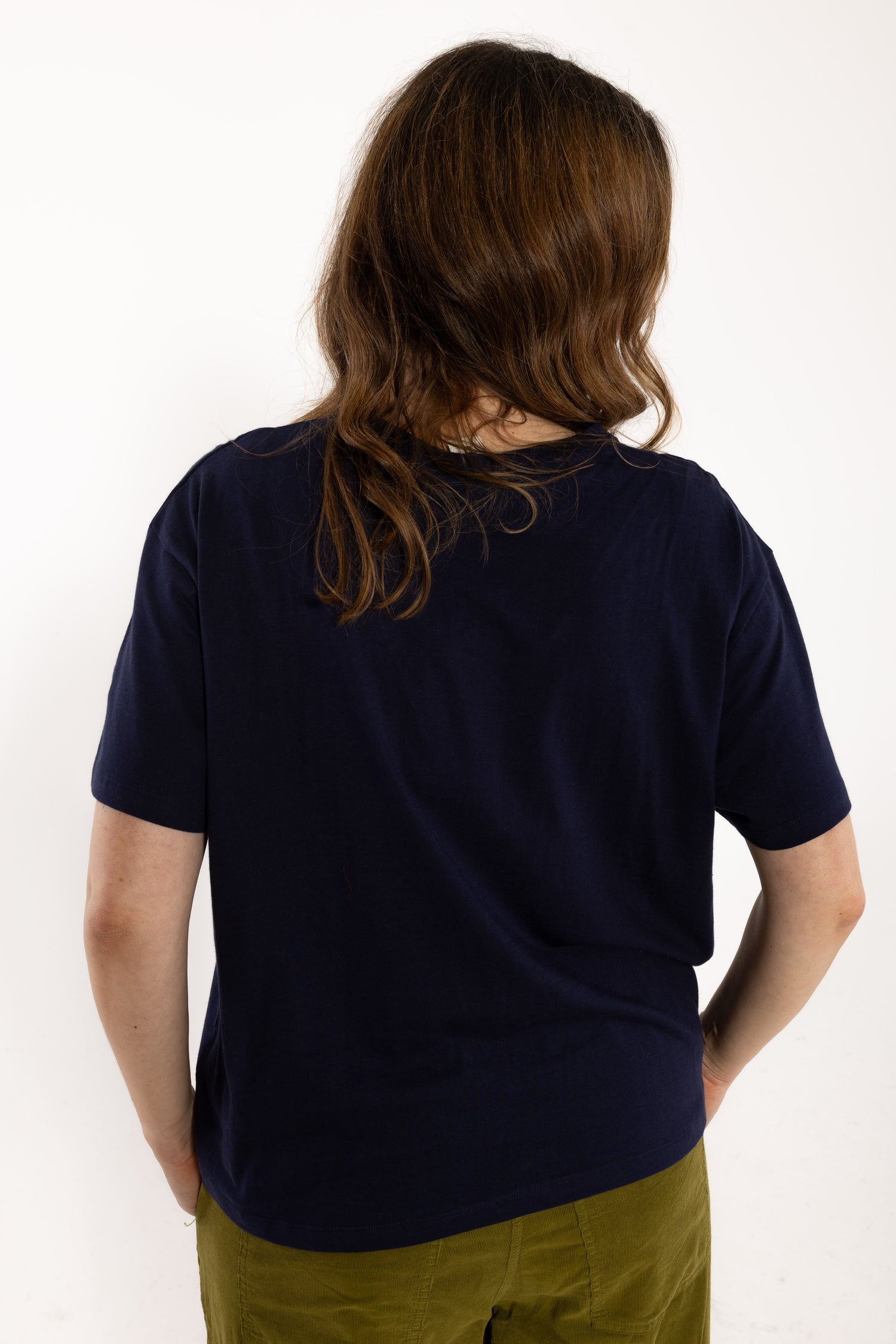 Danebasic Boxy Tee Dark Navy