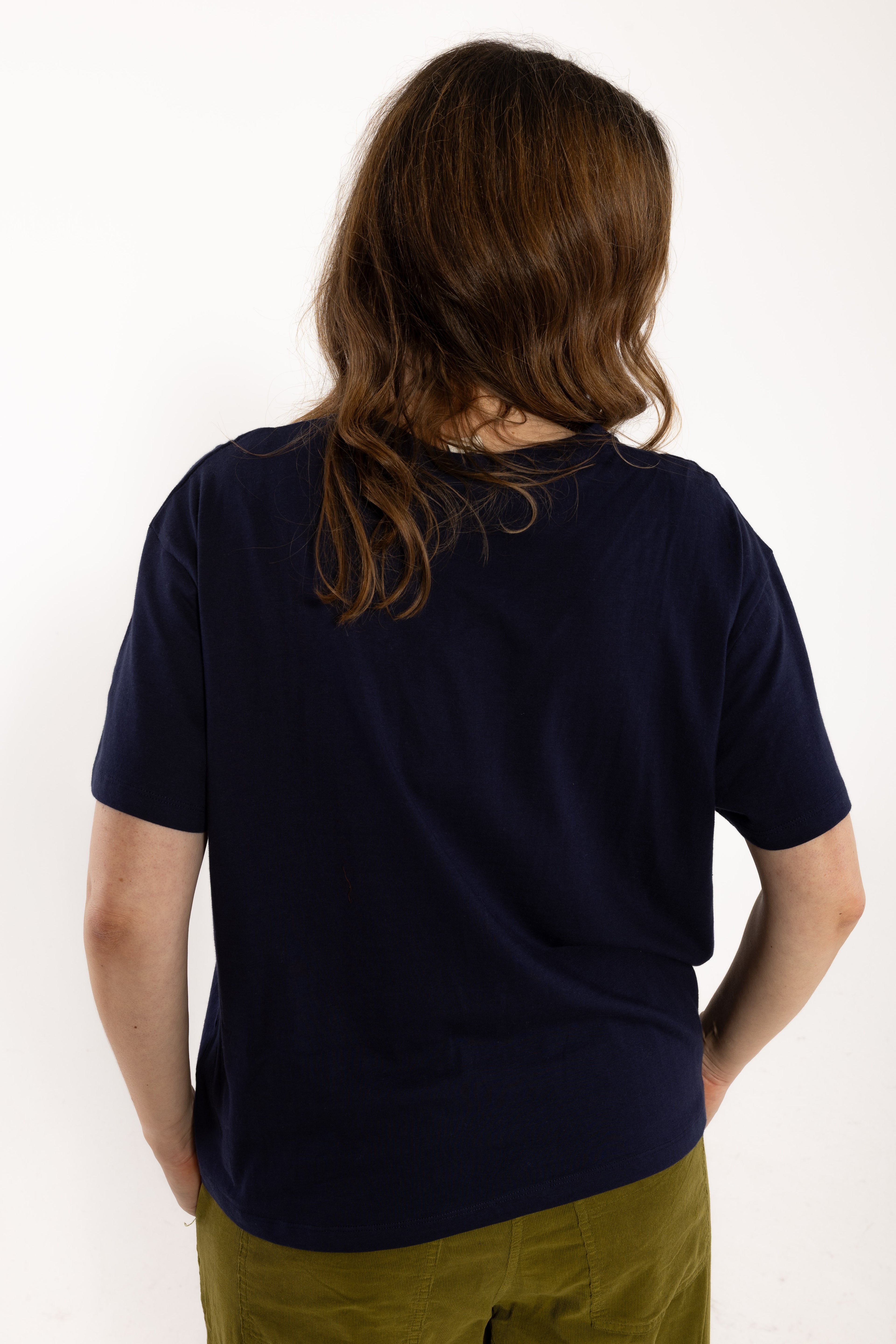 Danebasic Boxy Tee Dark Navy