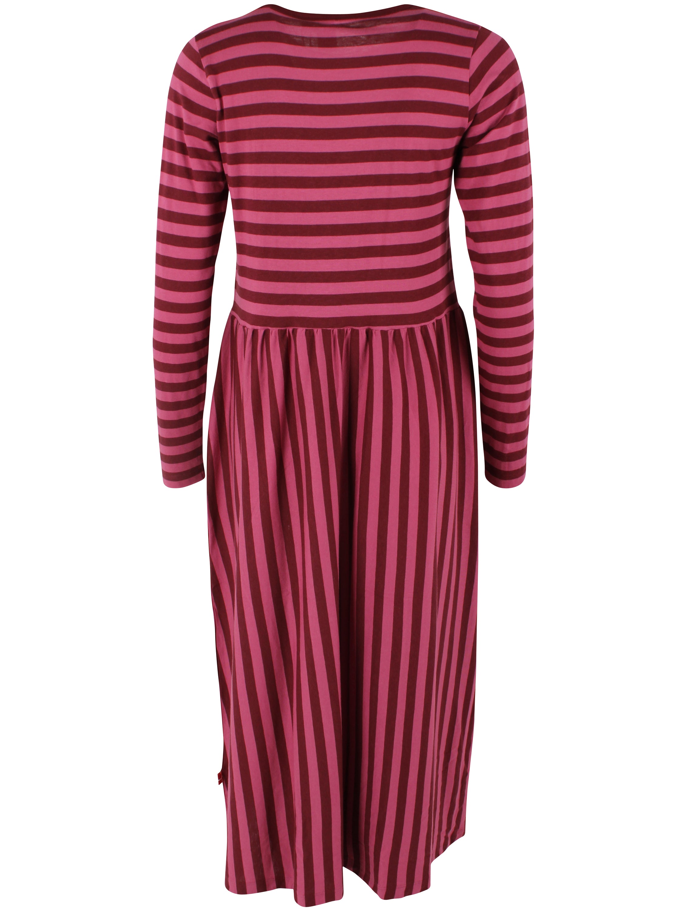 Danebasic Kroeyer LS Dress Dark Cherry/Berry Compote