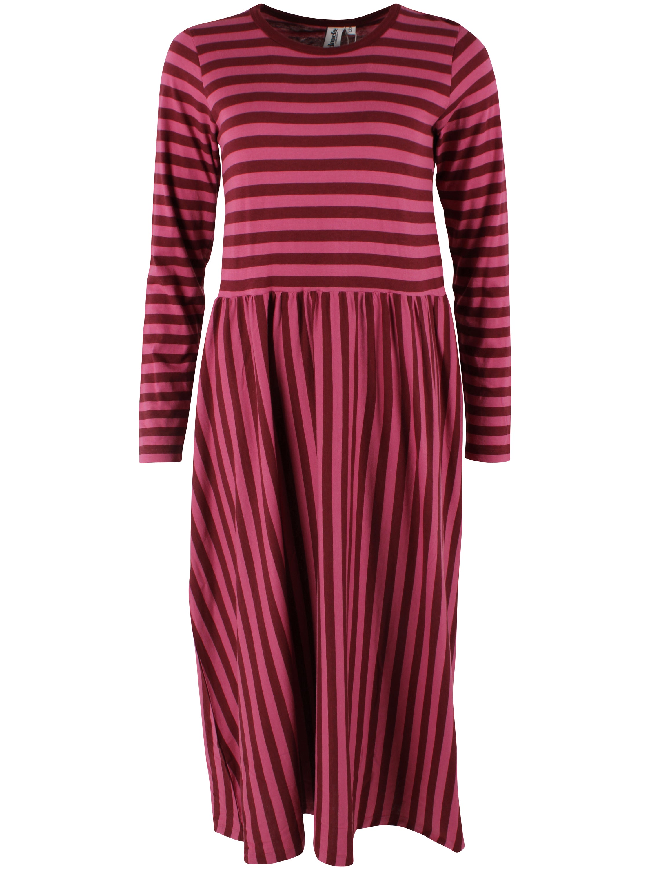 Danebasic Kroeyer LS Dress Dark Cherry/Berry Compote