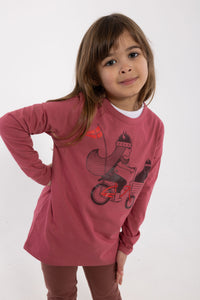 Danebasic Longsleeve Berry Compote CRUISER FREJA