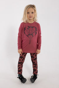Danebasic Longsleeve Berry Compote FAUNA FREJA