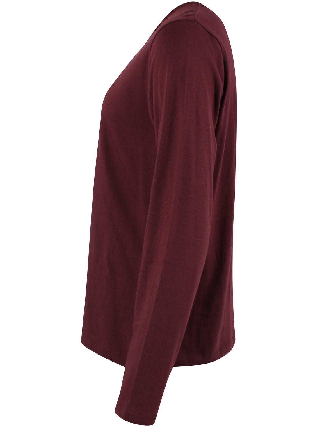 Danebasic Merry LS Tee Dark Wine