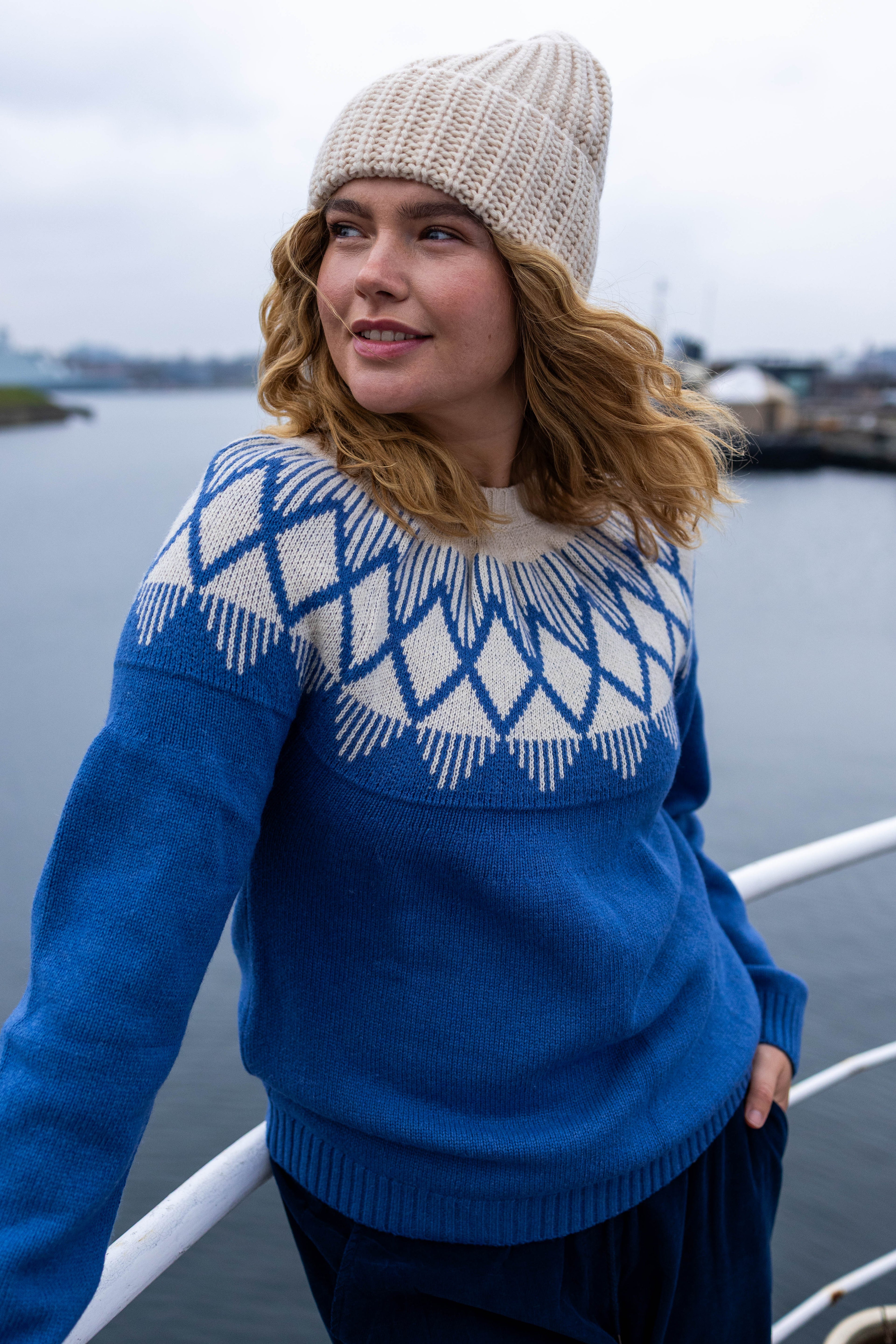 Daneblizzard Wool Sweater Porcelaine