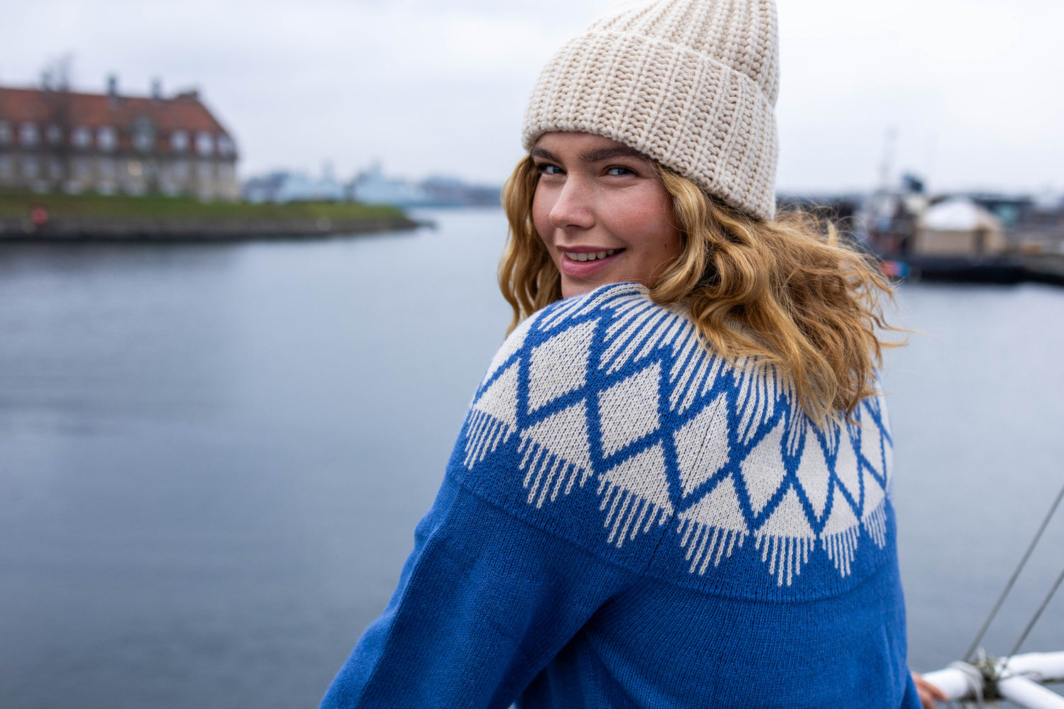 Daneblizzard Wool Sweater Porcelaine