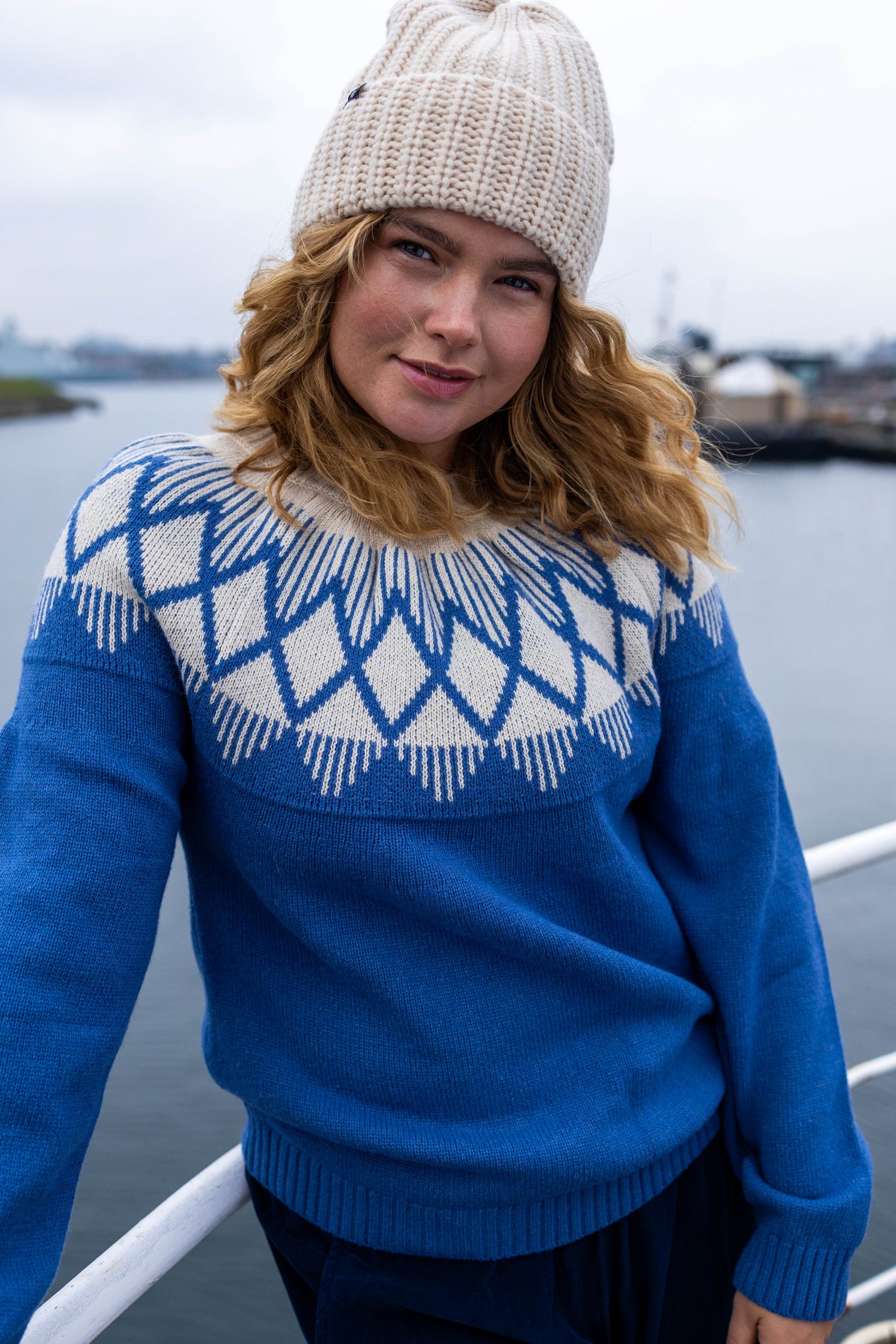 Daneblizzard Wool Sweater Porcelaine