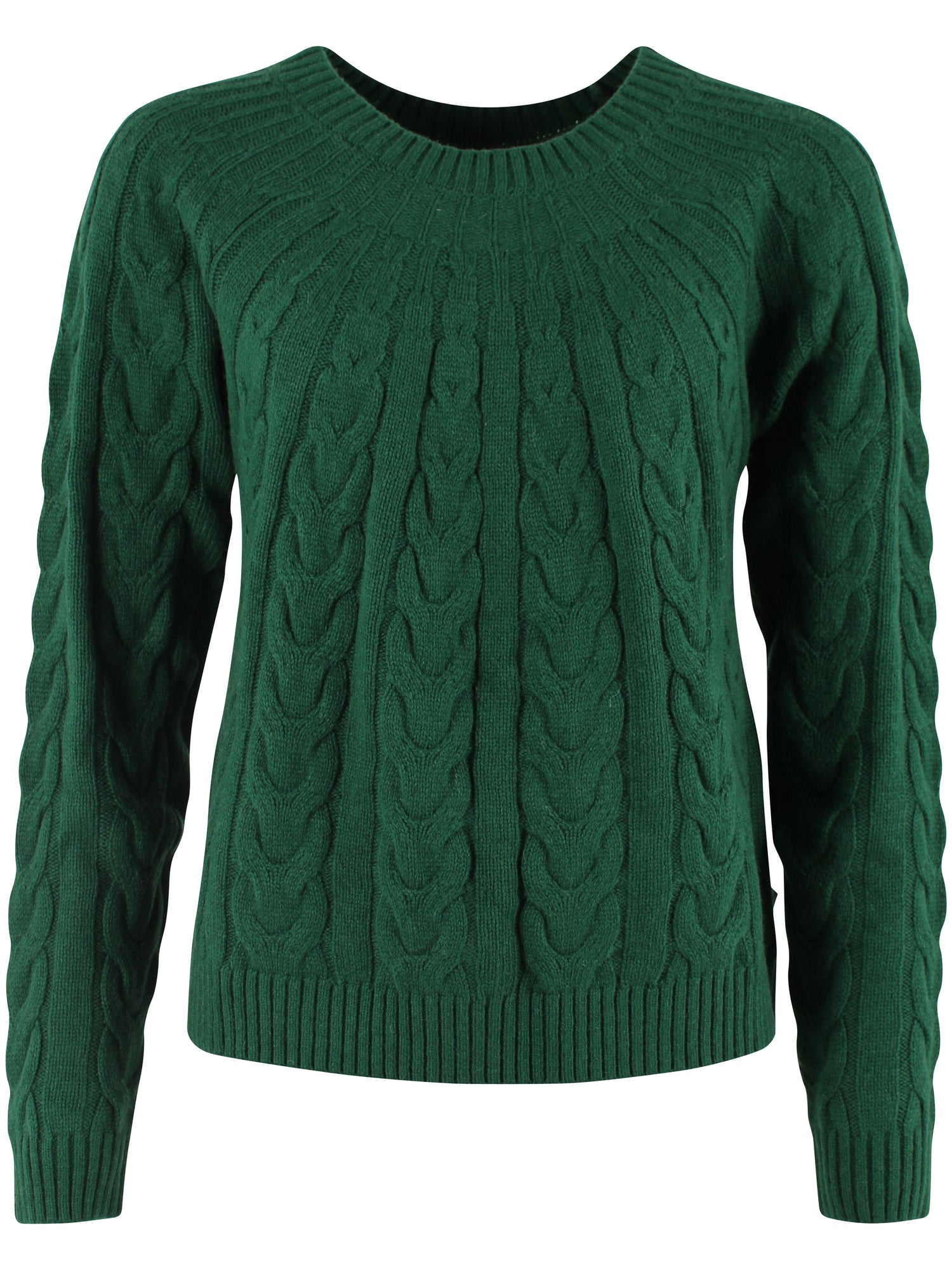 Danecable Knit Wool Sweater Dark Pine
