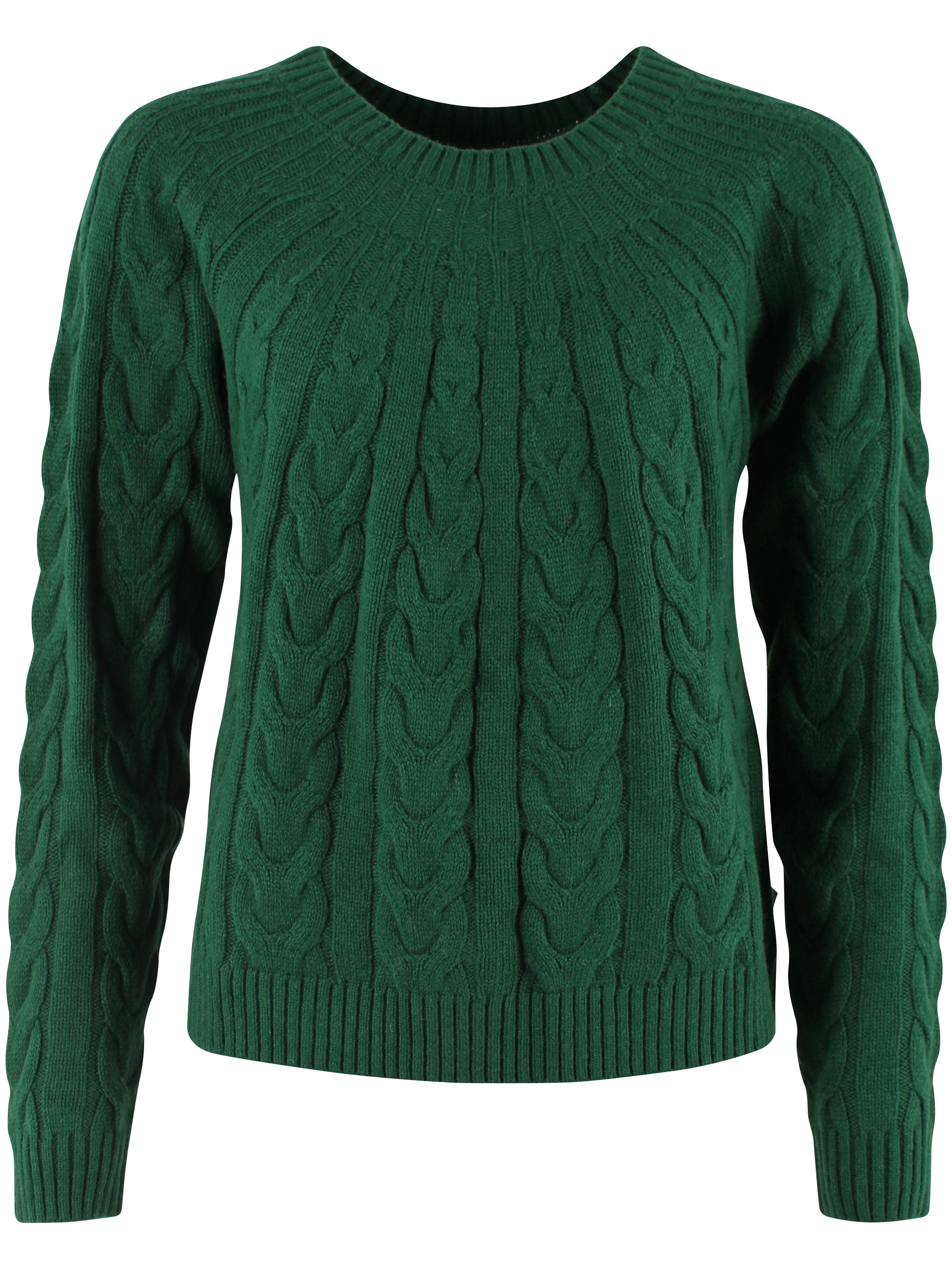 Danecable Knit Wool Sweater Dark Pine