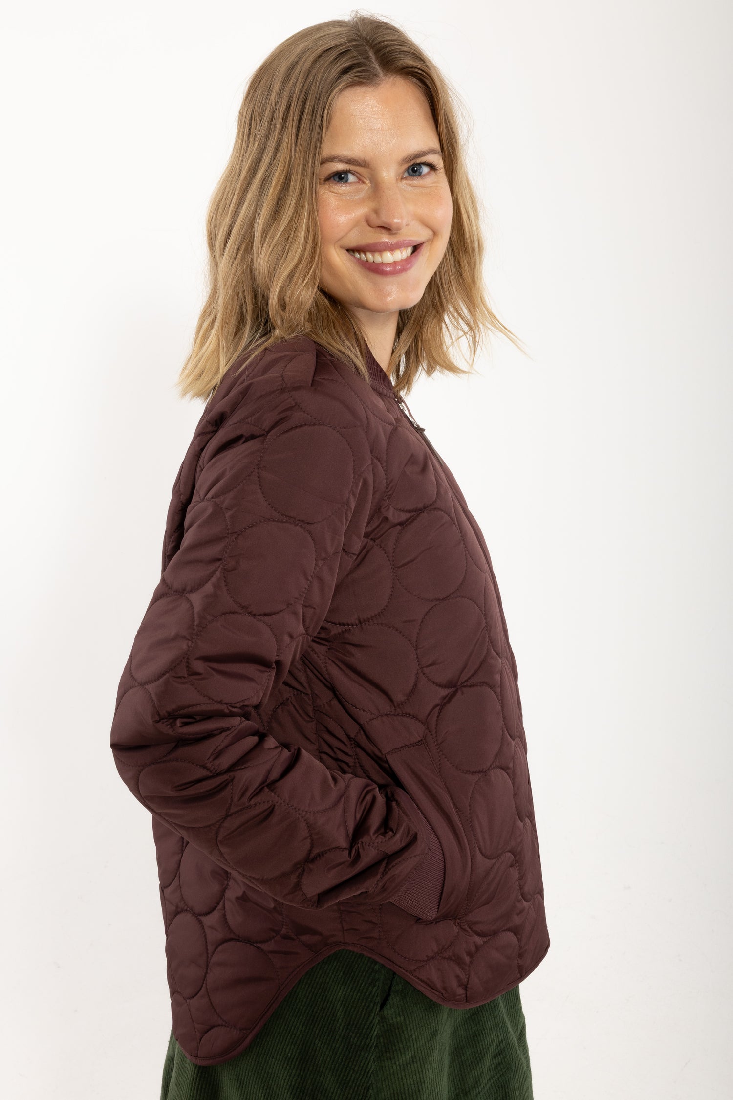 Danecando Thermo Jacket Dark Wine