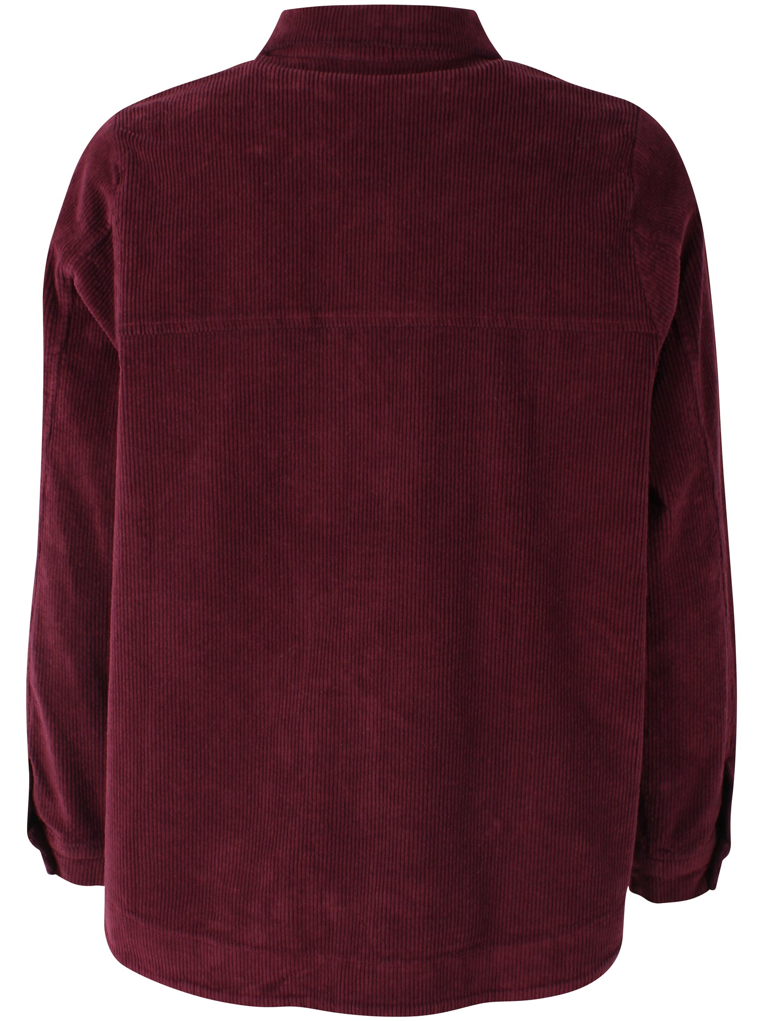 Danecattle Cord Stretch Shirt Dark Cherry