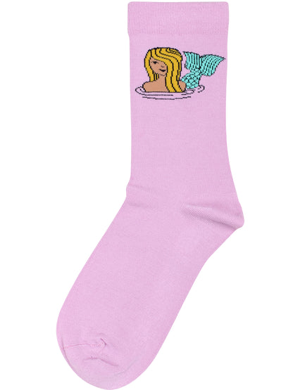 Danedanmark Ladies Socks Lt Lilac SWIMAID