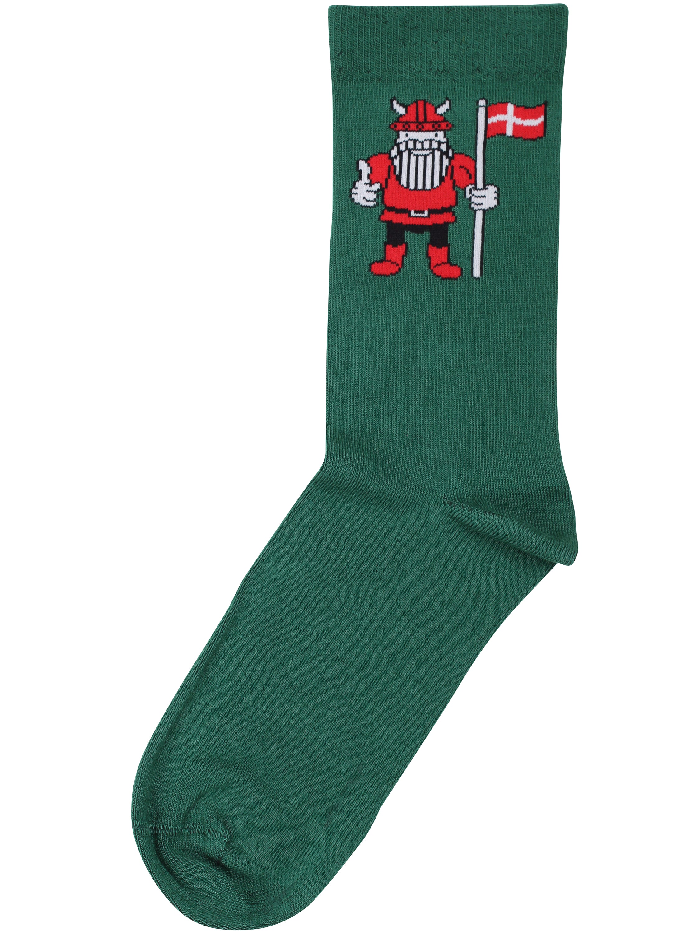 Danedanmark Mens Socks Dk Green ROLIGAN