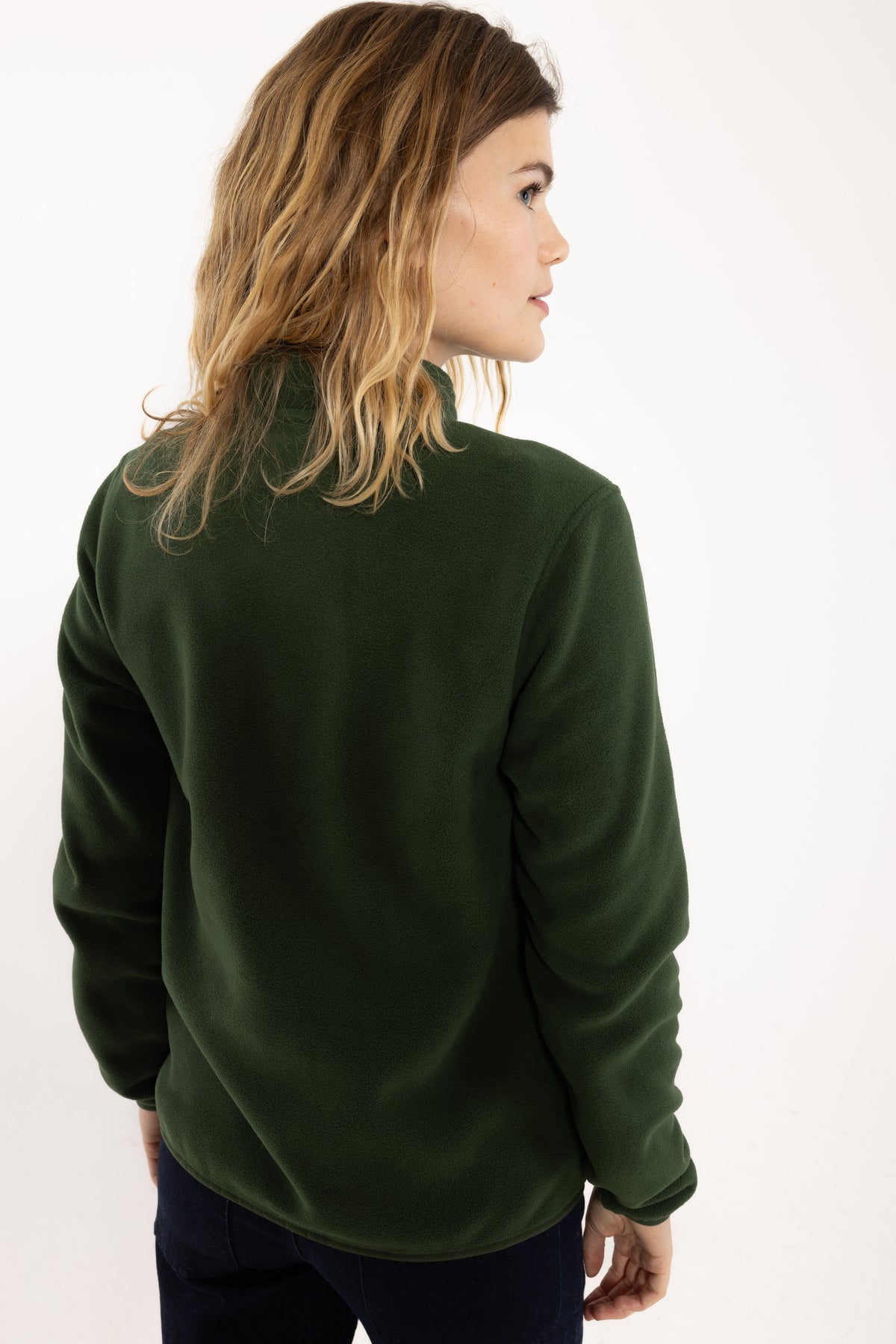 Danedea Polar Fleece Zip-Up Dark Forest