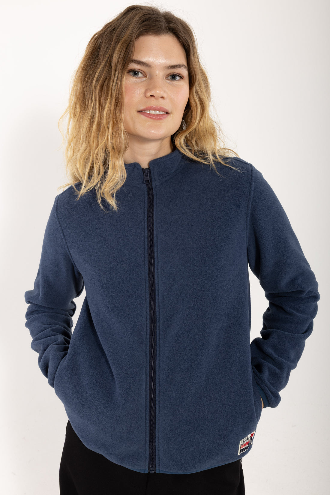 Danedea Polar Fleece Zip-Up Dark Grey Blue