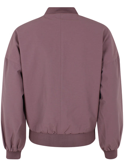 Fin kort overgangsjakke i mauve til kvinder