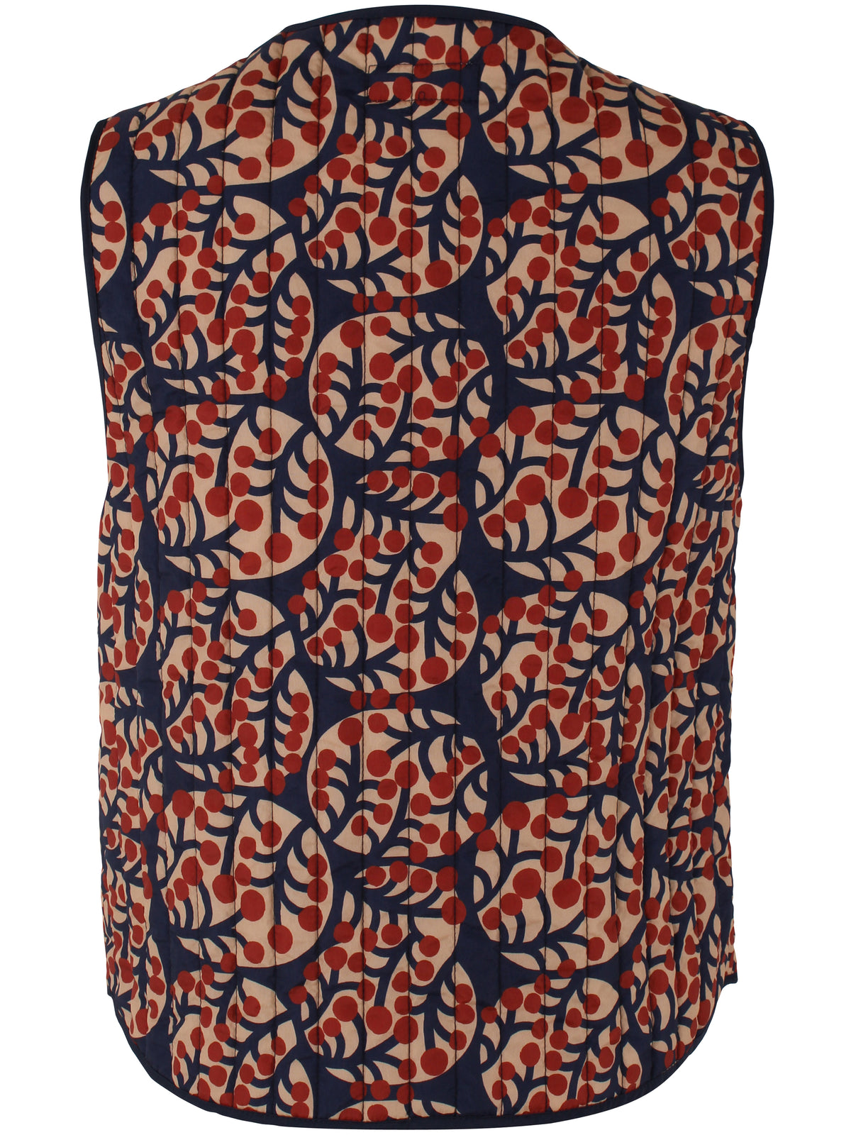 Danefield AOP Thermo Vest Dark Navy MACRO MICRO
