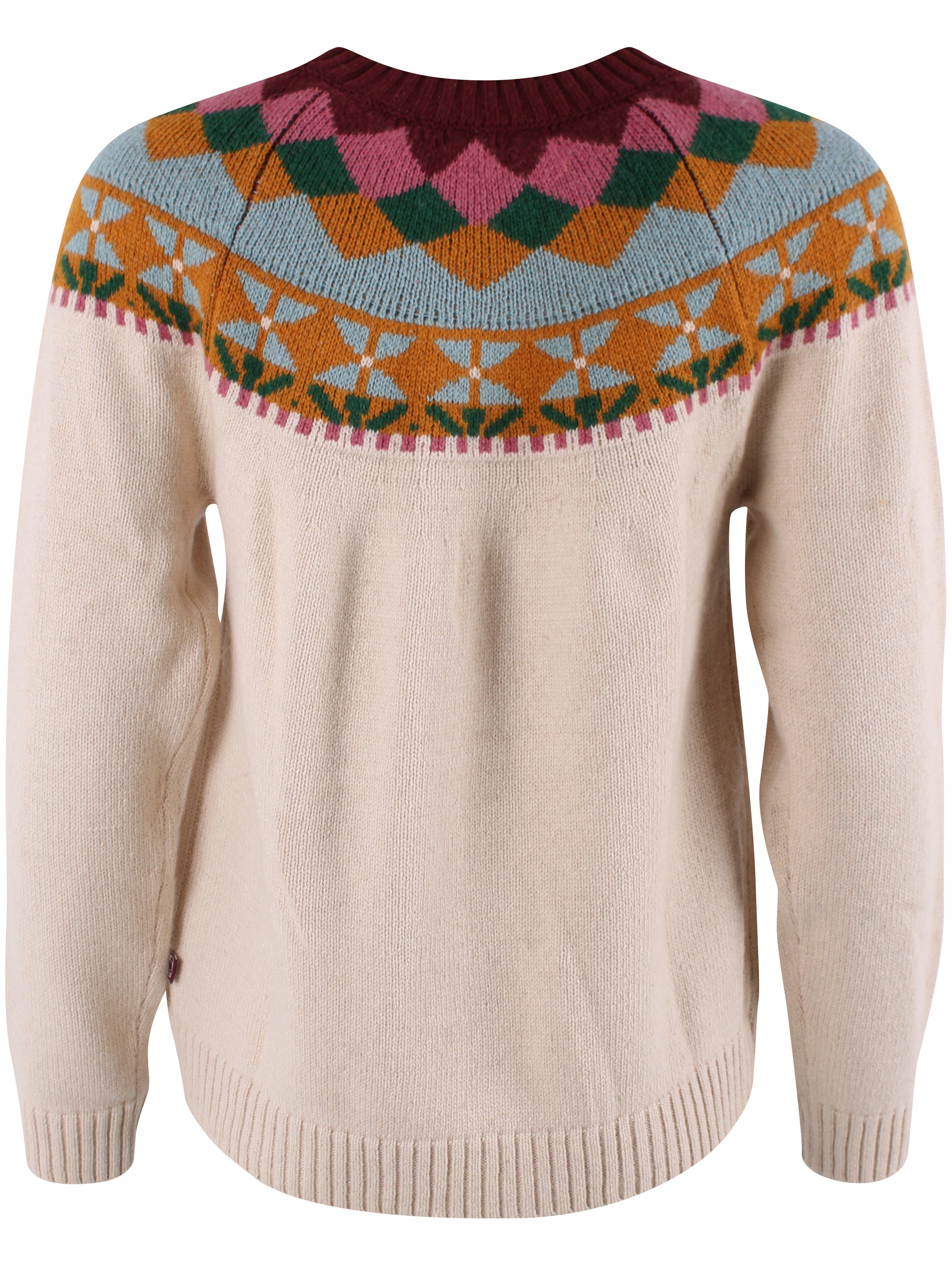 Daneglamping Wool Sweater Light Beige Jaquard 26