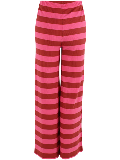 Danegoals Ribbing Pants Chili/Soft Cherry