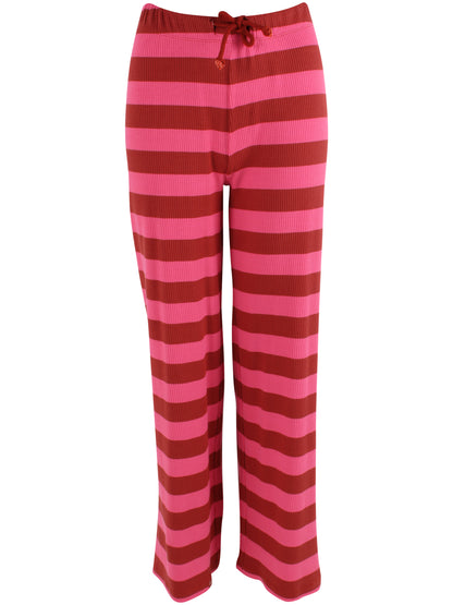 Danegoals Ribbing Pants Chili/Soft Cherry