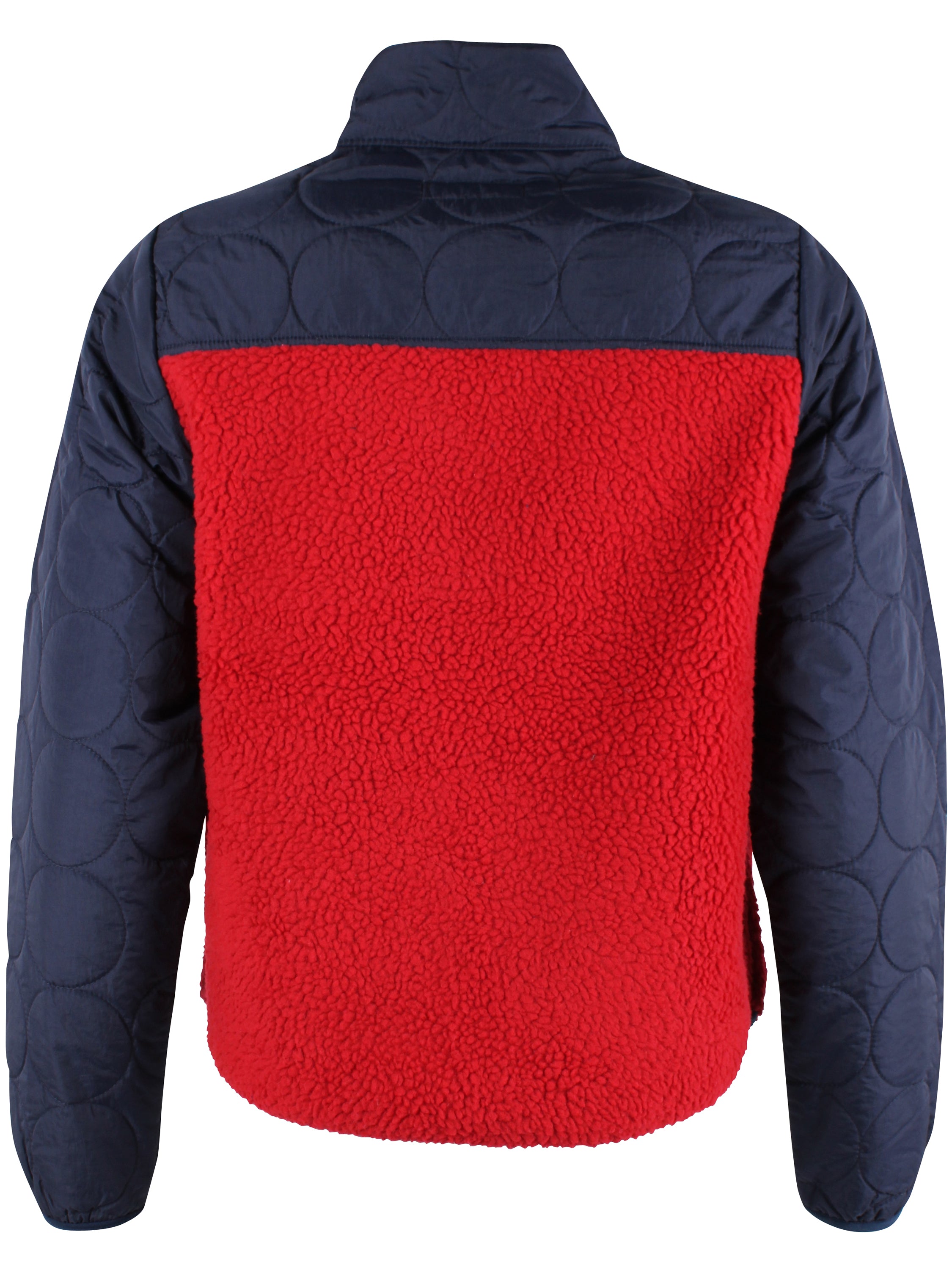 Danehazel Fleece Zip-Up Dk Navy/Dk Red