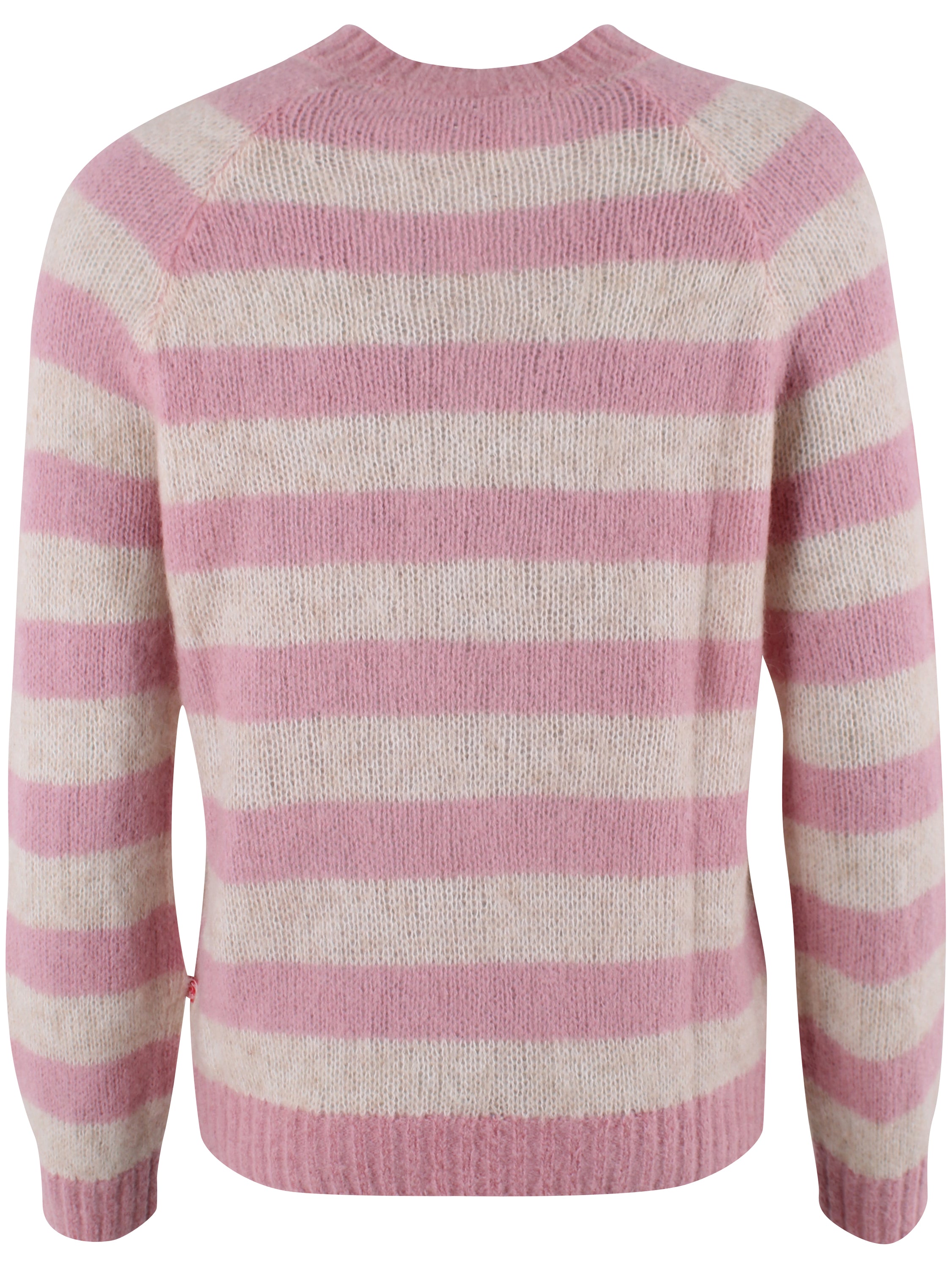 Daneherbal Mohair Sweater Cold Pink/Light Beige