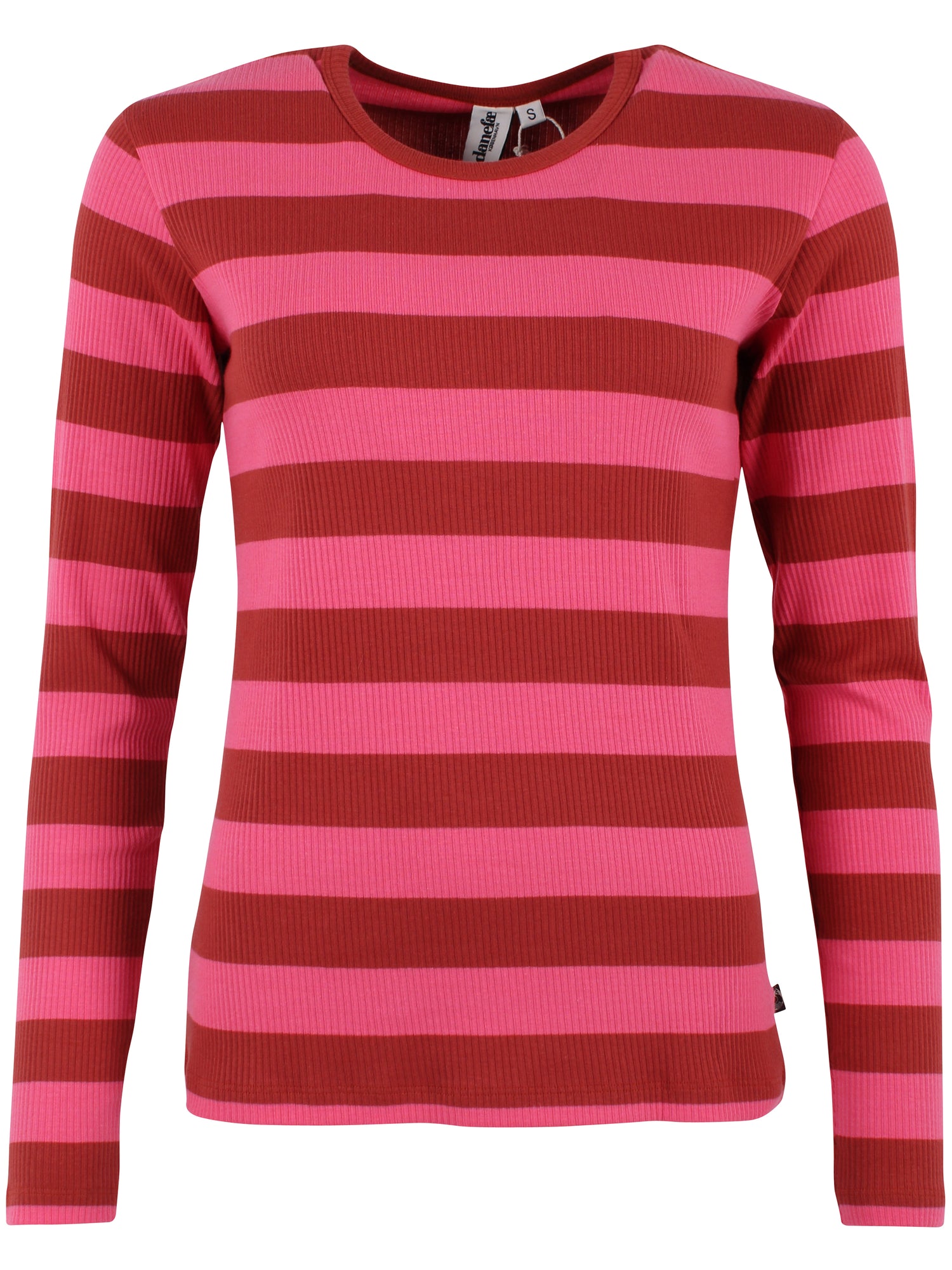 Danehero Ribbing Tee Chili/Soft Cherry