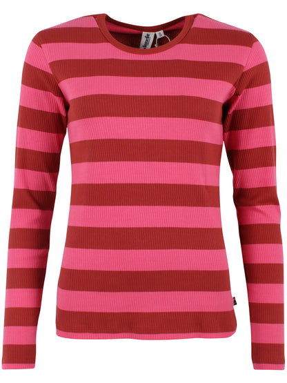 Danehero Ribbing Tee Chili/Soft Cherry