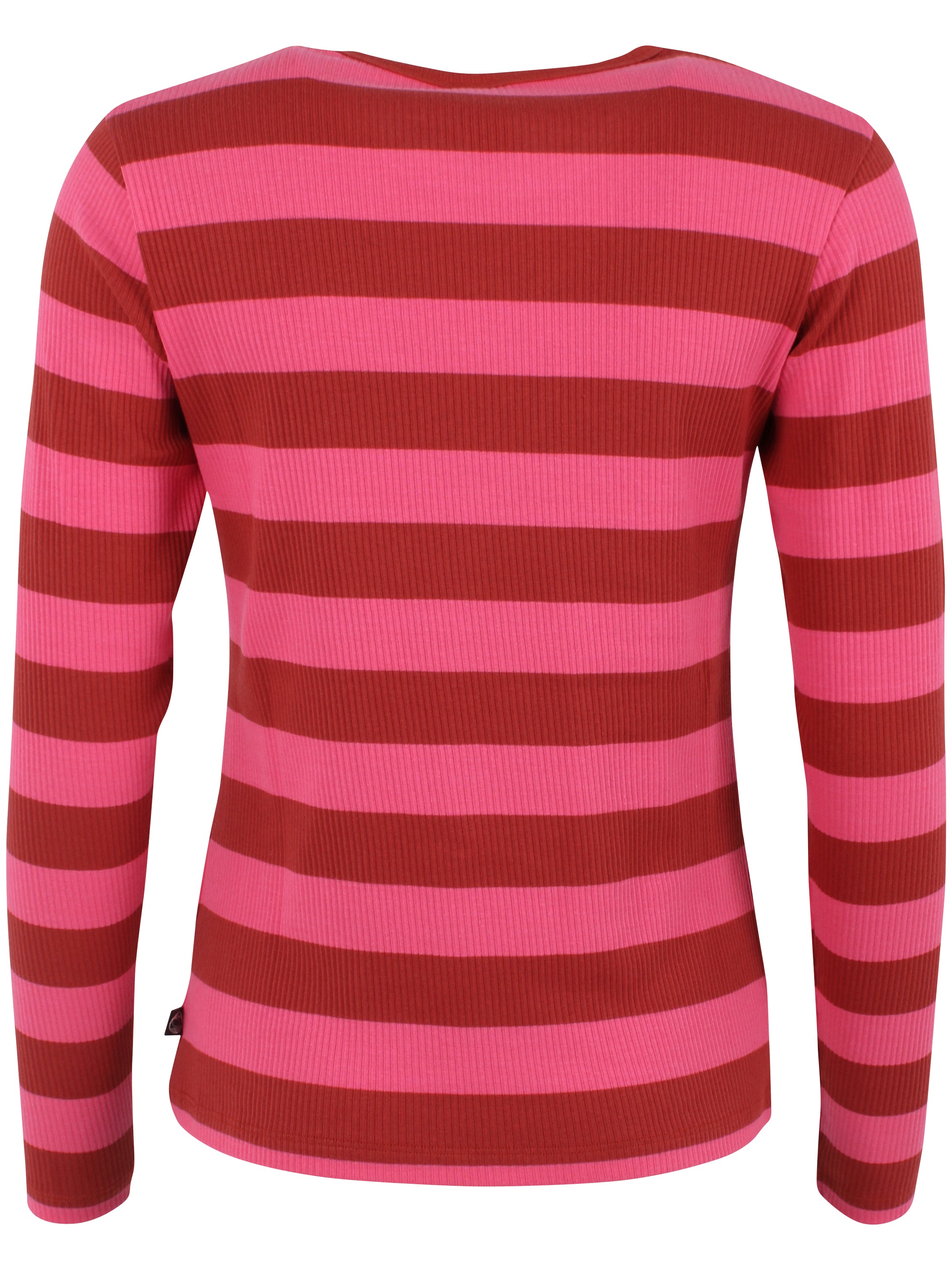 Danehero Ribbing Tee Chili/Soft Cherry