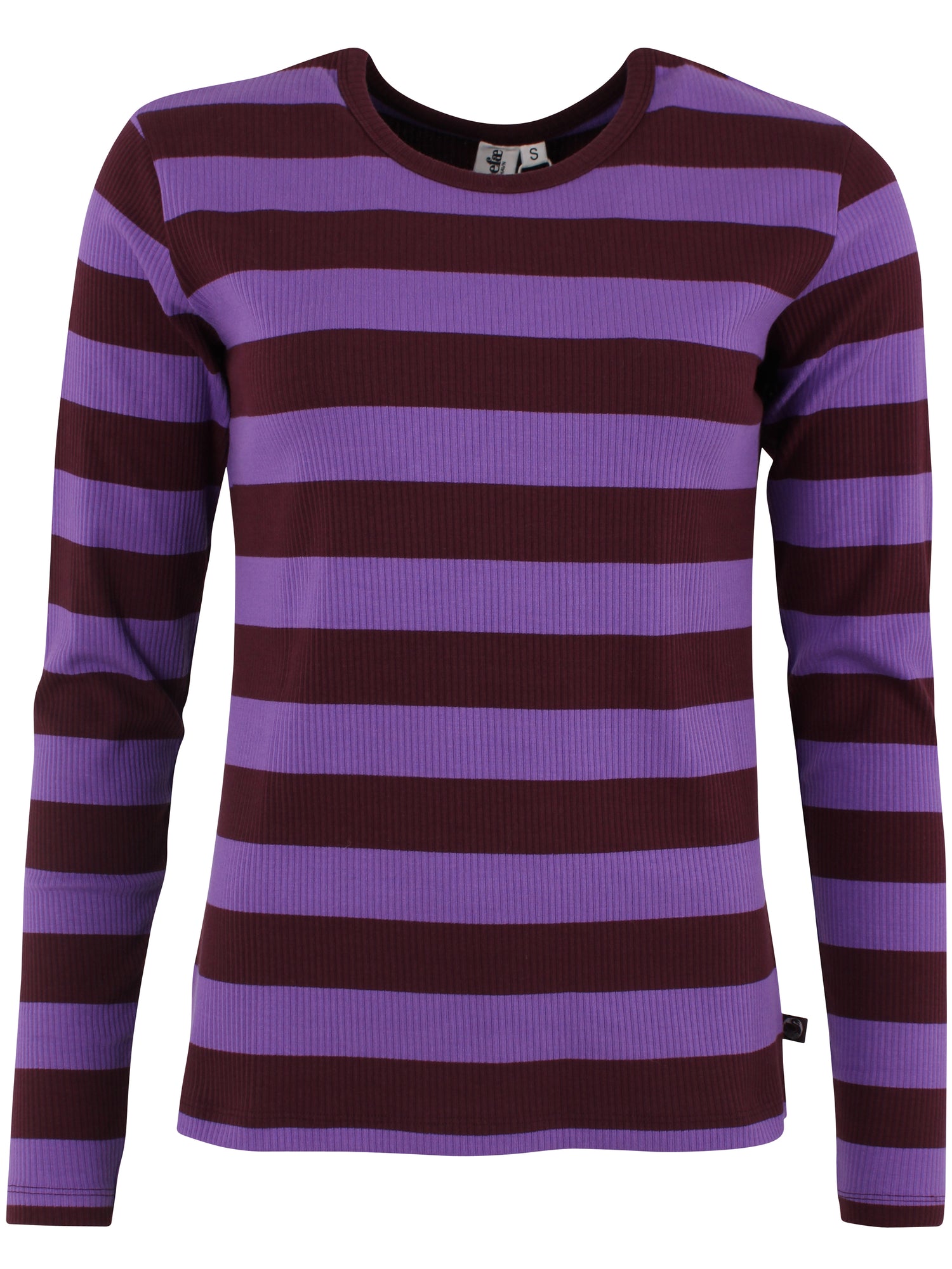 Danehero Ribbing Tee Dark Wine/Purple