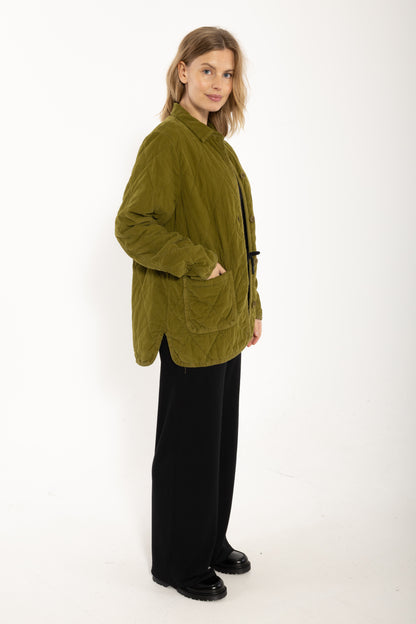 Danehighland Cord Overshirt Dark Olive