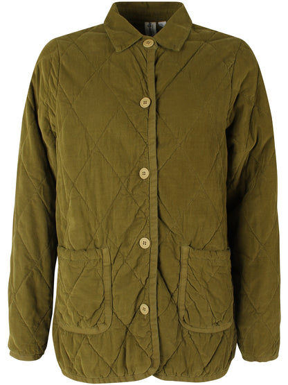 Danehighland Cord Overshirt Dark Olive