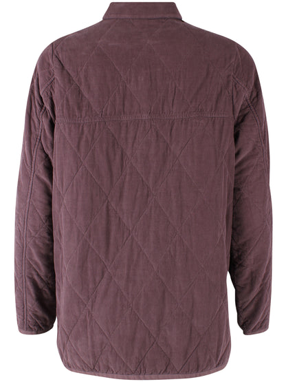 Danehighland Cord Overshirt Grey Plum