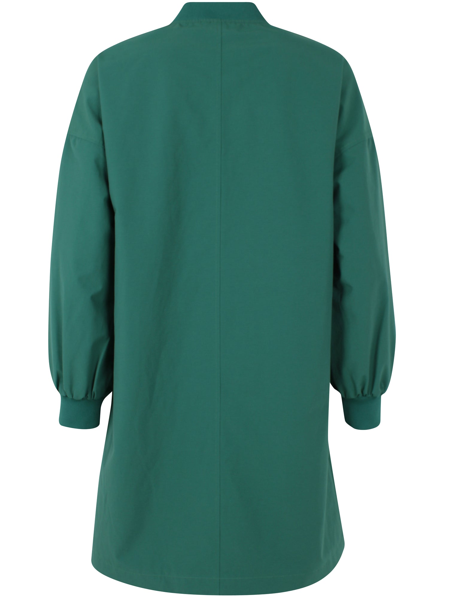 Flot mørkegrøn overgangsjakke til kvinder