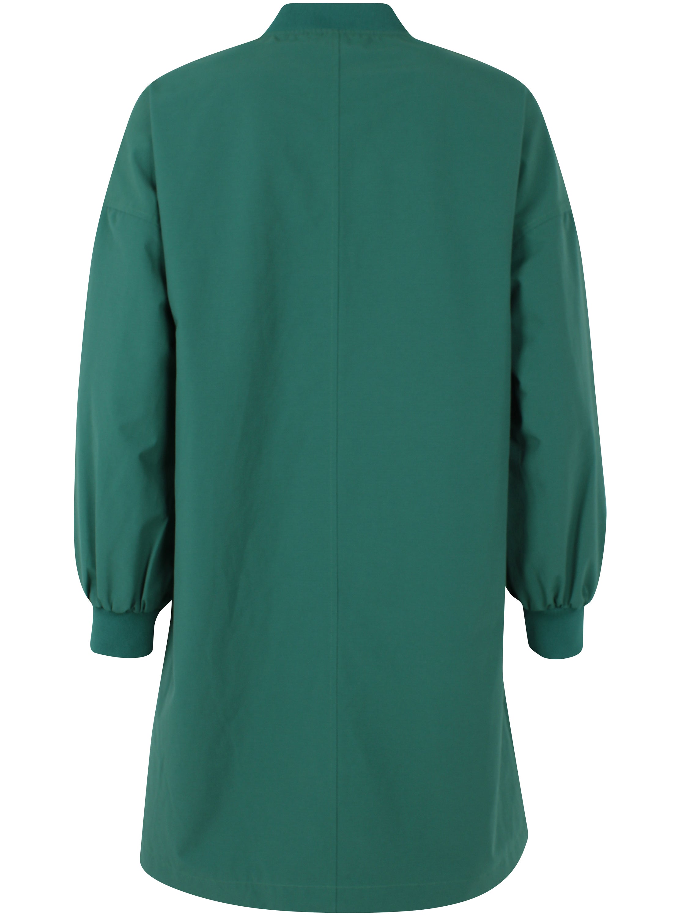 Flot mørkegrøn overgangsjakke til kvinder