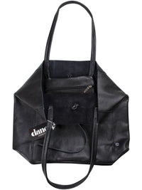 ESS - DaneHolstein Leather Tote Bag Black
