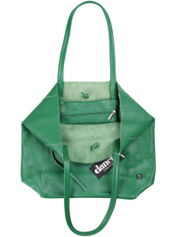 ESS - DaneHolstein Leather Tote Bag Green